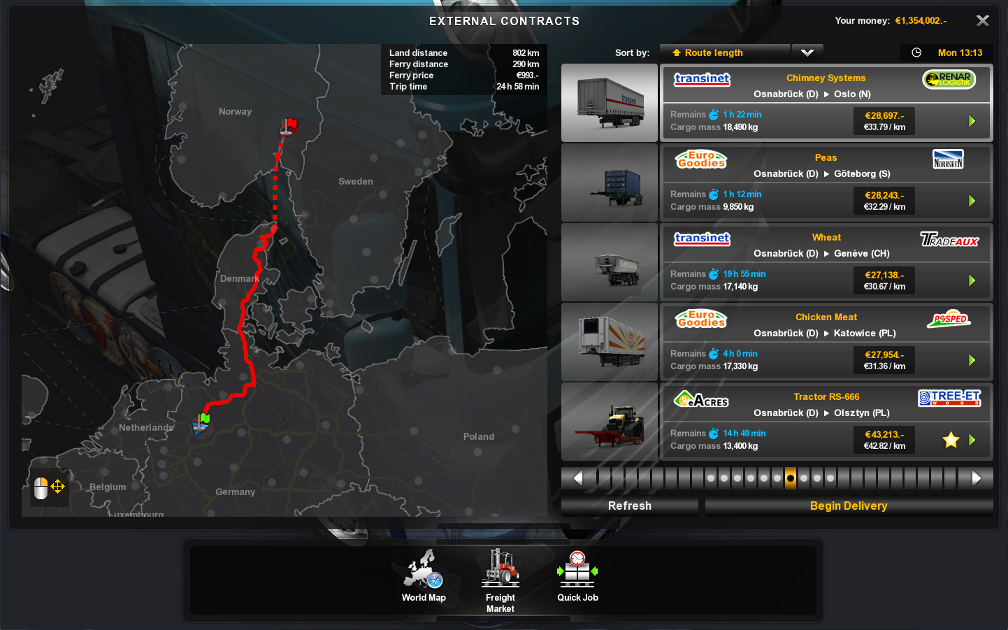 euro truck simulator 2 mac demo